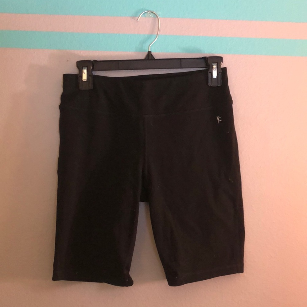 Long Black Bike Shorts